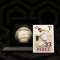 Texas Rangers Autographed Baseball //202